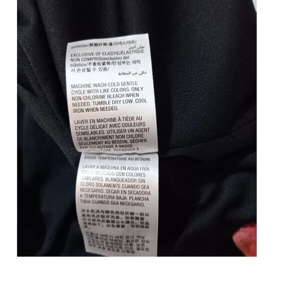 Alfani Top Blouse Stretchy L Floral Romantic Smocked Flare Sleeves Dressy Career - Picture 9 of 12